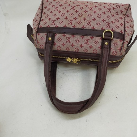 Louis Vuitton  Josephine PM Bordeaux Monogram Mini lin - Picture 4 of 9